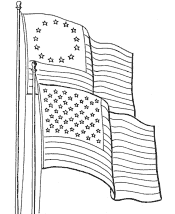 american flag coloring pages