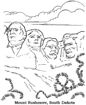 washington monument coloring page